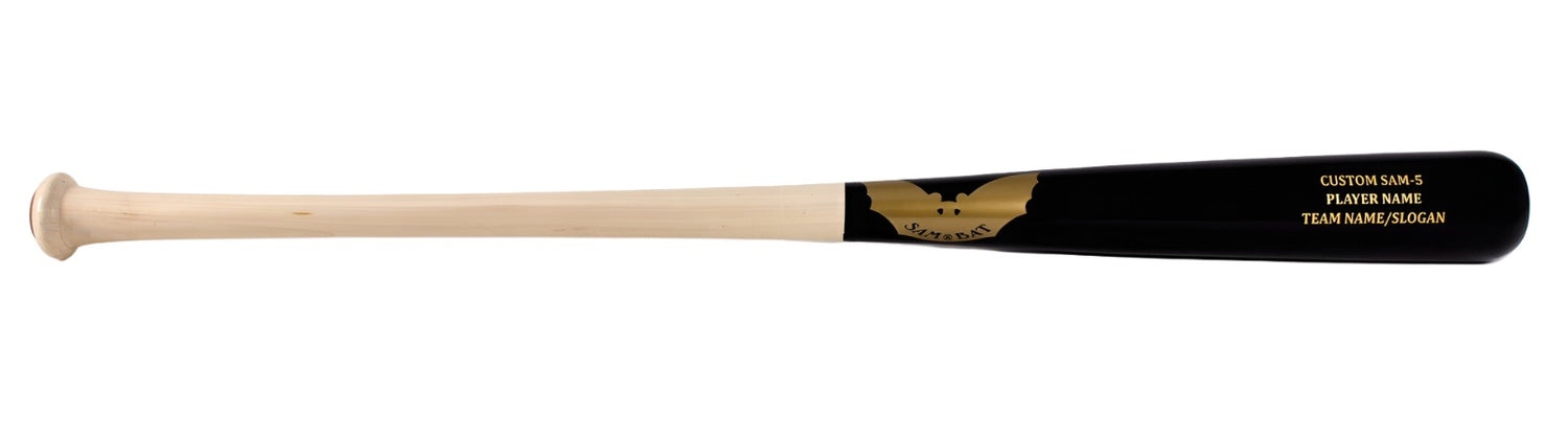 Sam Bat - Custom SAM-5 - Maple Wood Baseball Bat – SAM BAT Canada